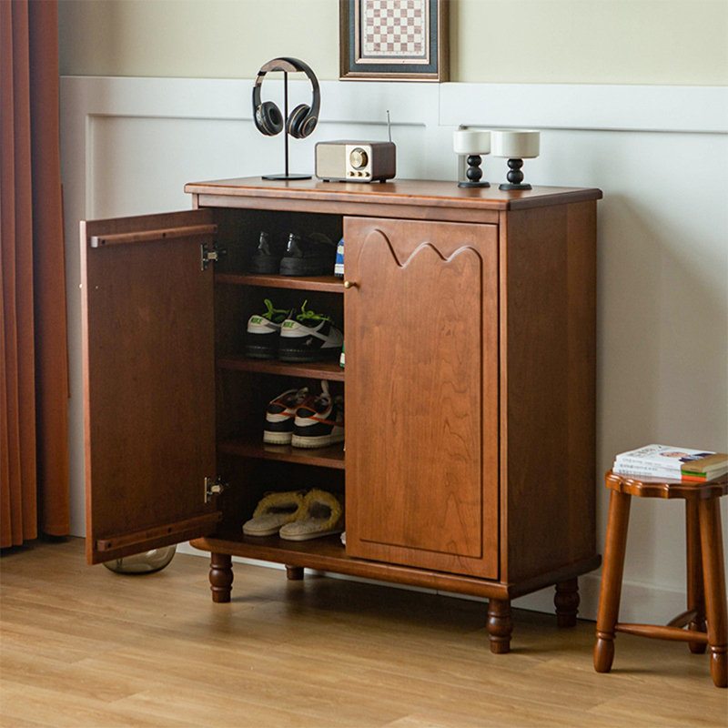 Home Antique Style Shoe Storage Cabinet