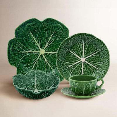 Cabbage Dinnerware Set 20 Piece - Service for 4