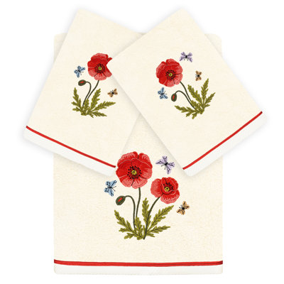 3 Piece Turkish Cotton Towel Set