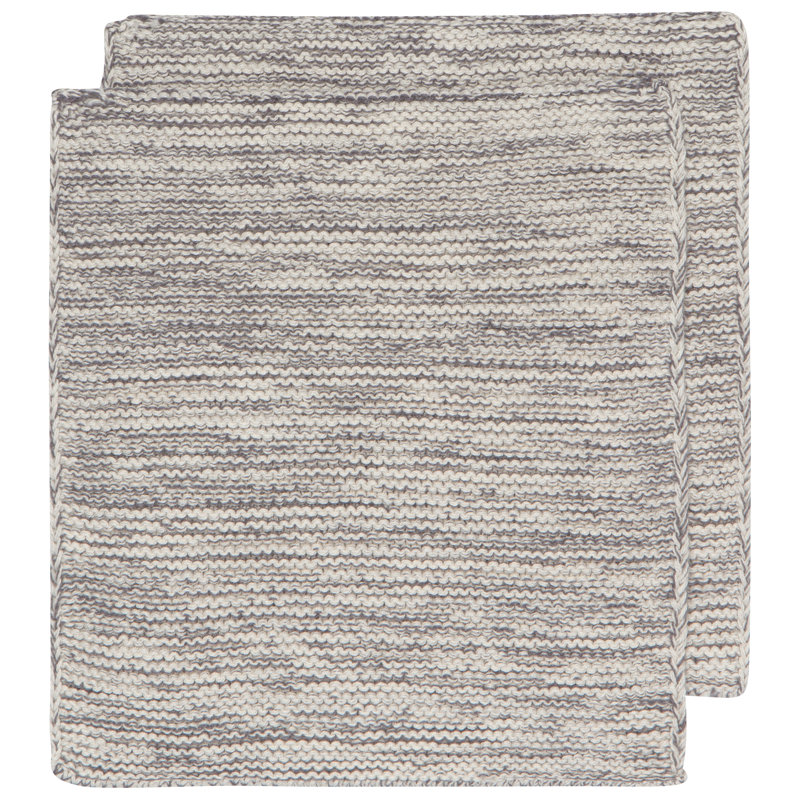 Linge à vaisselle en argile, Gris clair