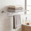 Porte-serviettes mural 24 "avec tablette