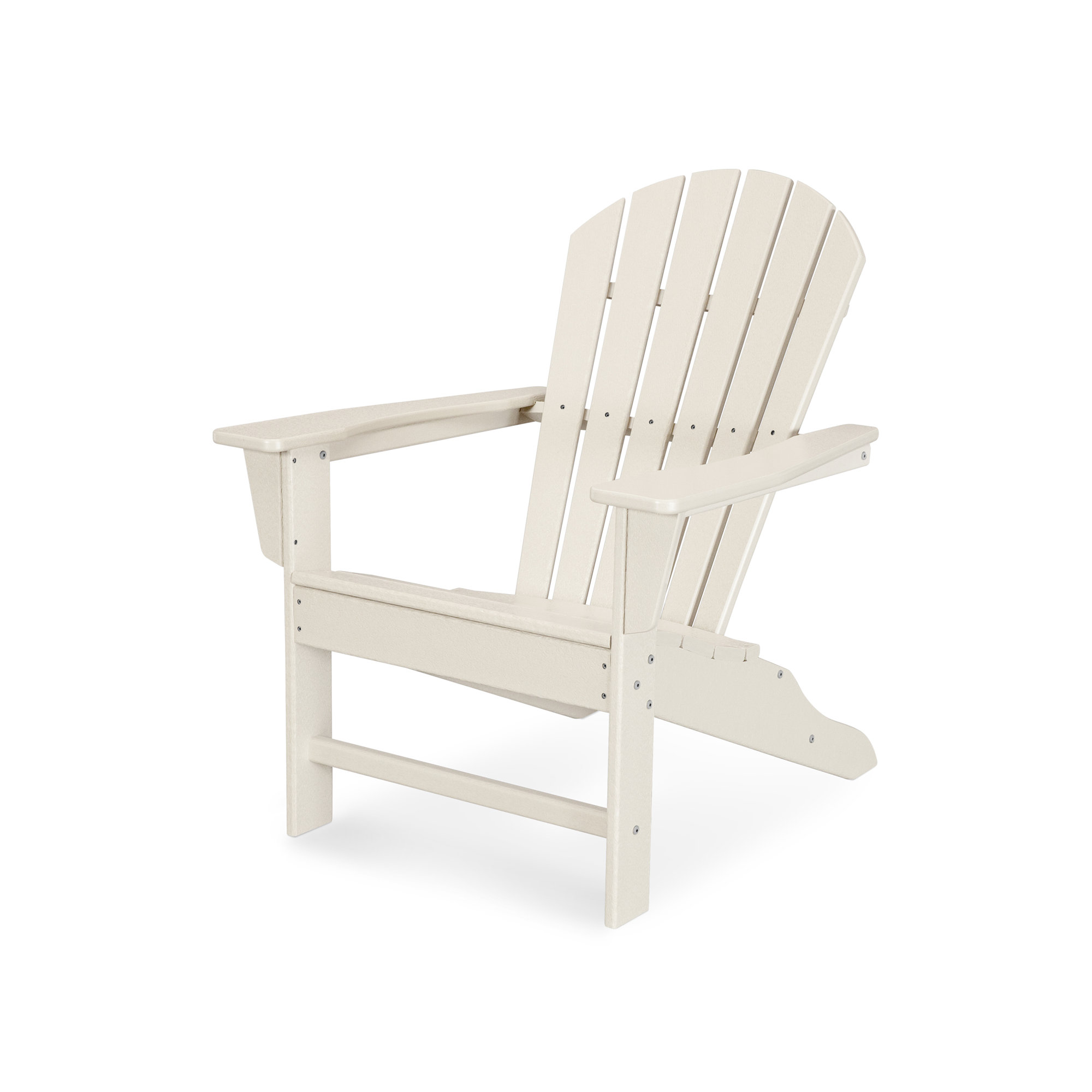 POLYWOOD South Beach Outdoor Adirondack Chair, Sand