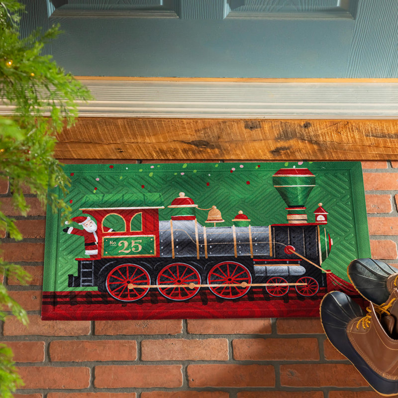 Tapis gaufré North Pole Express