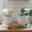 Ceramic Stainless Steel Piece Mixing Bowl