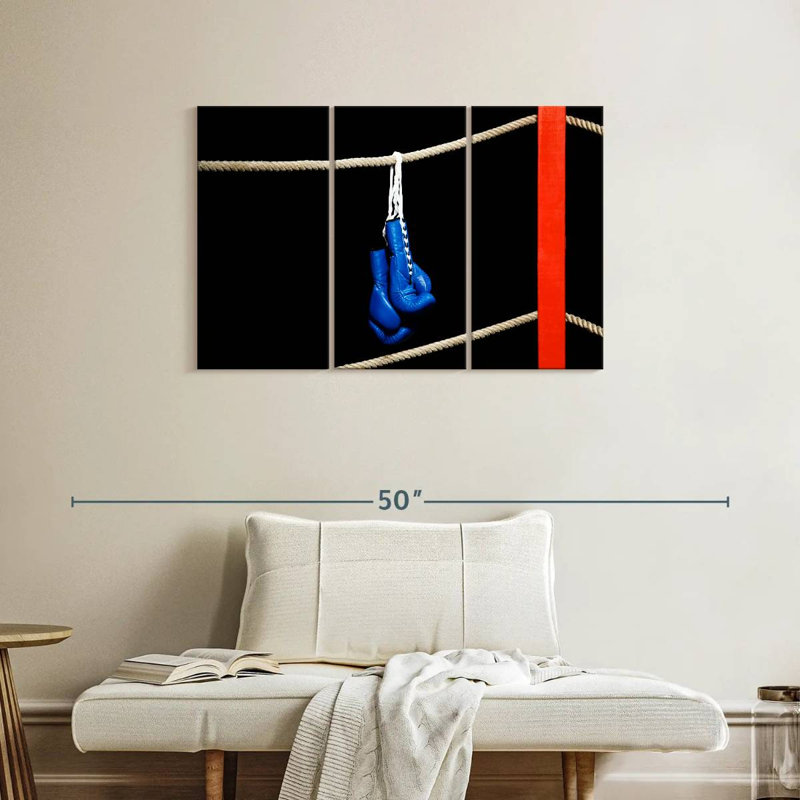 Boxing Gloves, 24" H x 38" W