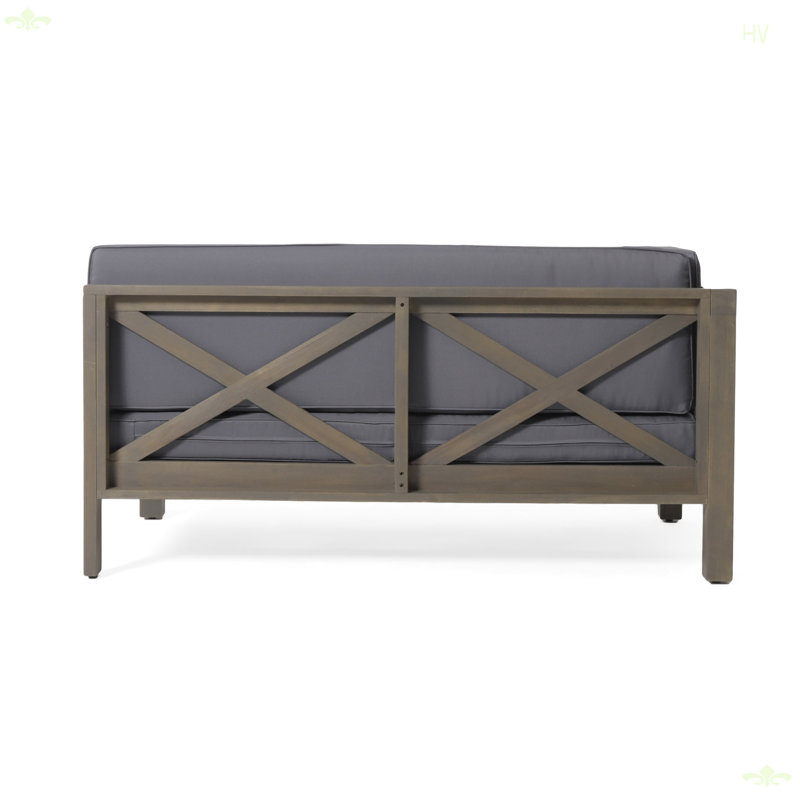 X-BACK LEFT CORNER BENCH OF SET 2