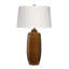 Toffee Ceramic Table Lamp, Cider Brown