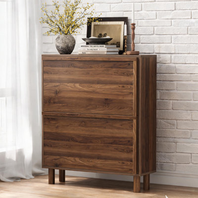 16 Pair Shoe Storage Cabinet