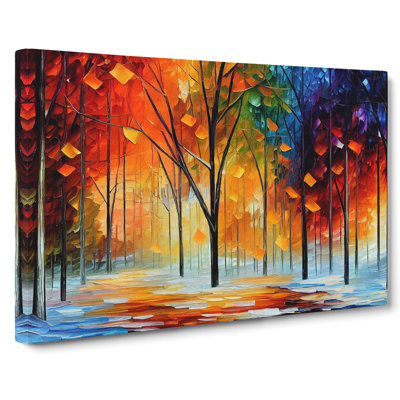 Pretty Winter Forest Vol.1 - Wrapped Canvas