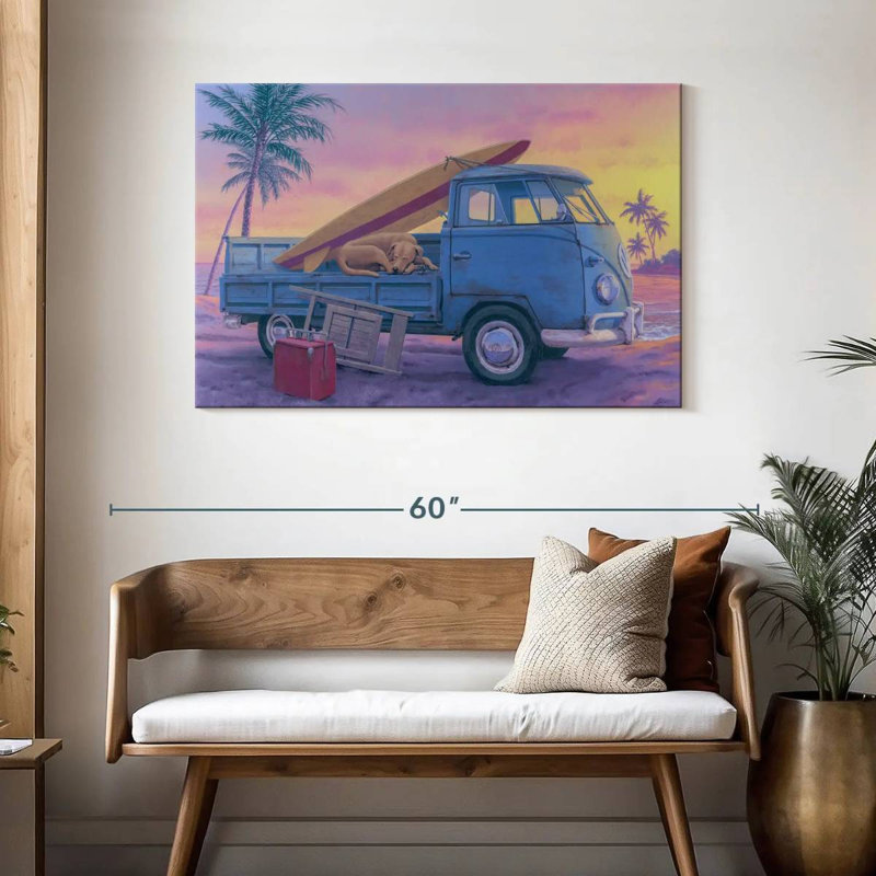 Mehar The Beach Boy, H 30 po x l 45 po