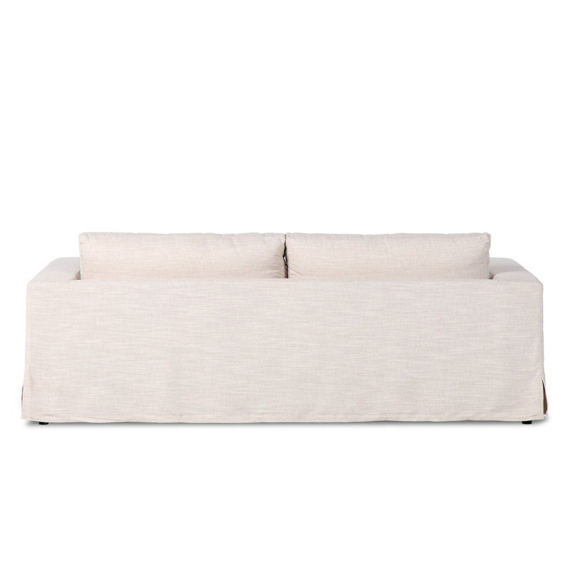 Tovana Sofa, Savoy Parchment 61% Polyester/31% Viscose/8% Flax