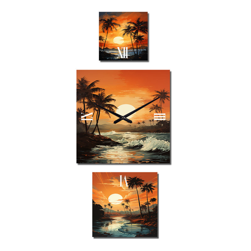 Ilwain Metal Wall Clock