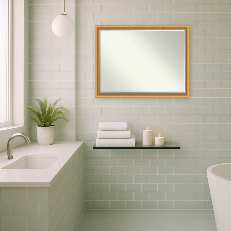 Miroir mural de salle de bain Owen
