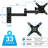 Dual Articulating Arm/Tilt Wall Mount for 13" - 30" LCD