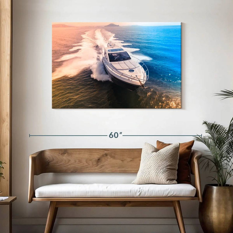 Mehar Speeding Yacht, H 30 po x l 45 po