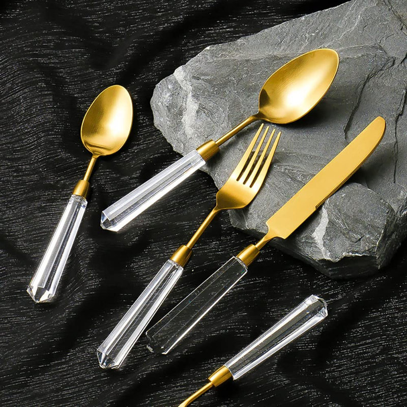 Mercer41 Jaysun Stainless Steel Flatware Set