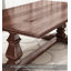 Table de salle à manger rectangulaire en bois massif de style américain rétro-110904798