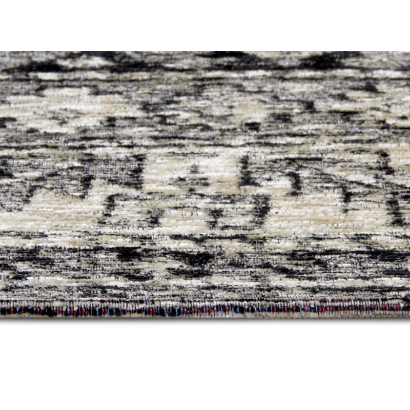 Catania Black Rug, Rectangular 200 x 285cm
