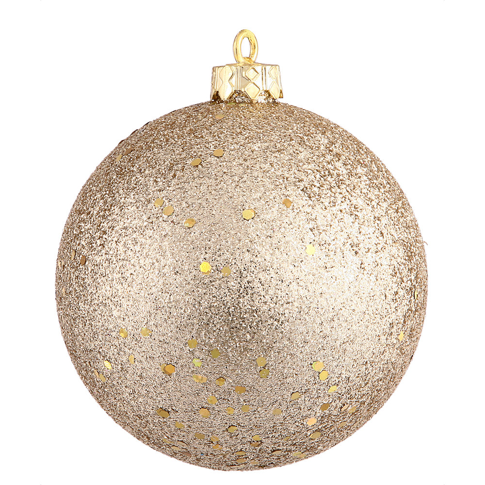 Shatterproof Bauble, 4" H x 4" W x 4" D, Red Raspberry