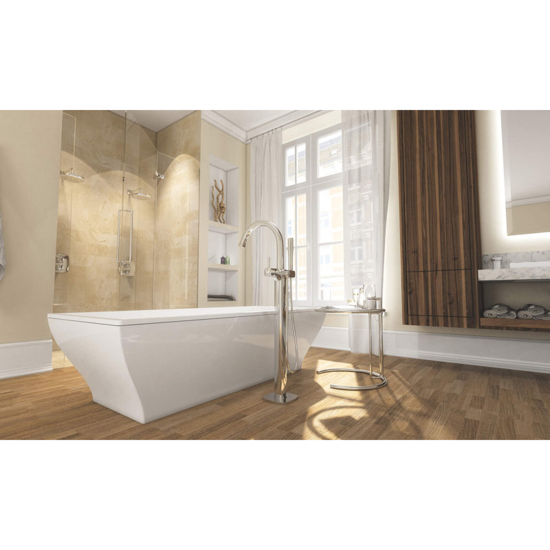 Geneva Diverter Trim Tub Only Faucet, Chrome