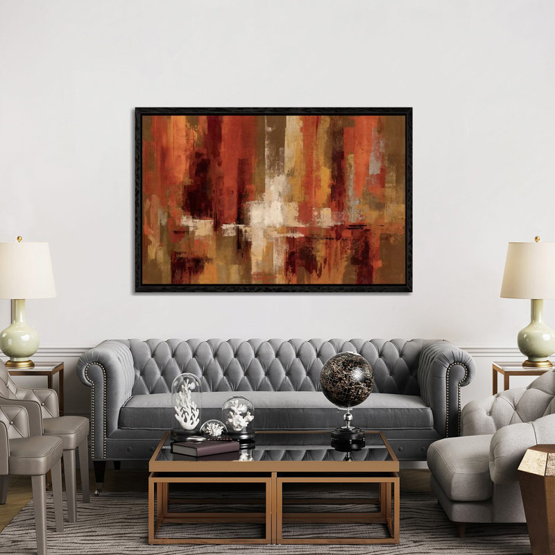 Silvia Vassileva - Print on Canvas, 152.5 cm H x 101.5 cm W, Black Floater Framed
