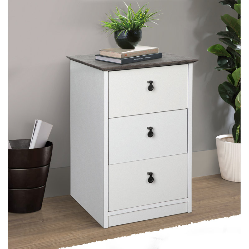 Bureau de direction en L avec huche et classeur 