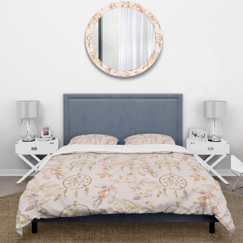 Ensemble de housse de couette Boho Dreamcatcher I - Boho, Housse de couette très grand + 2 taies décorativ