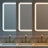 Morrisania Wall Mounted Bathroom Framed LED Mirror With Anti- Fog,Memory Function And Touch Sensor-1536167640-1536167642