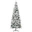 Arbre de Noël artificiel pin clair enneigé 9 pi avec branches réalistes et 1084 pointes-1824242497