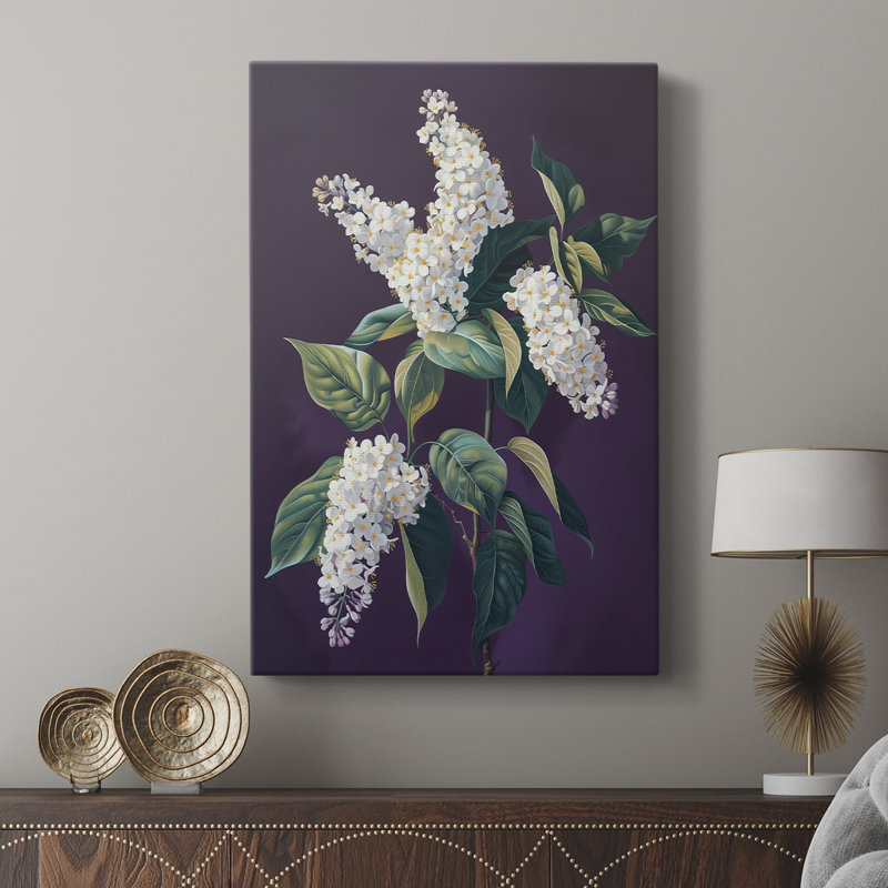 FLORAL Series CCXLVI - Gallery Cavas sur mesure, H 27 po x l 18 po