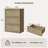 Consiglia Rattan Accent Cabinet 3-Drawer Sideboard-380443466-382133378