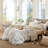 100% Washed Cotton Sheet Set Extra Deep Pocket Linen Like Textured-2114640511-2099112830