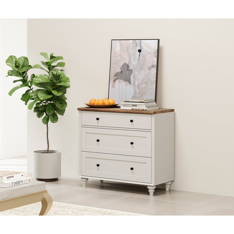 Commode 3 tiroirs Claristine