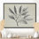 «Grey Minimalisme Vintage Solitude plant - Plants», reproduction d'art sur toile botanique grise