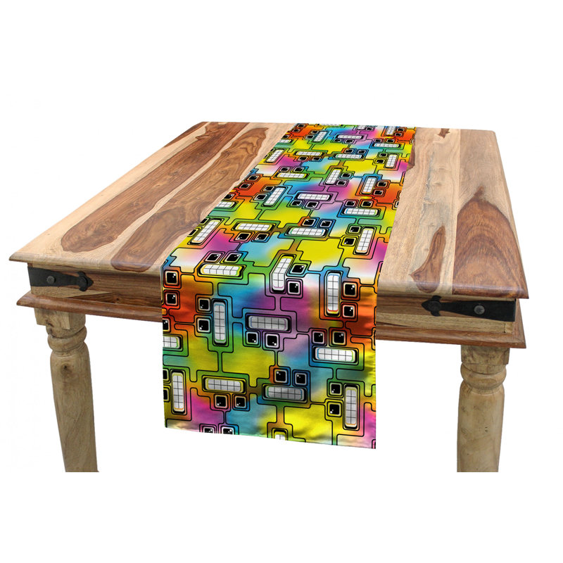 Geometric Table Runner, 72" x 16"