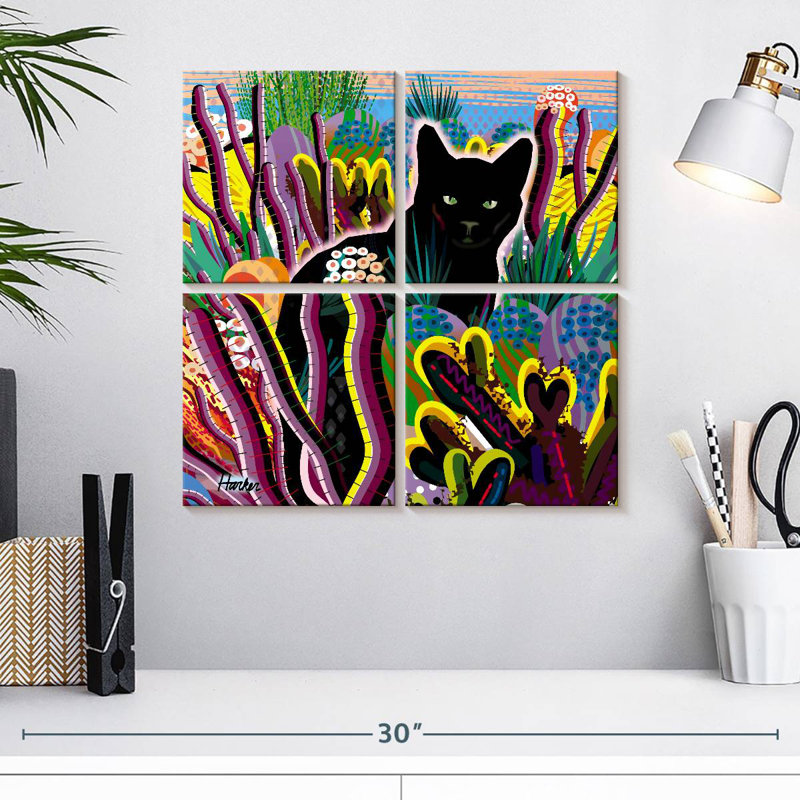 Brampt Coco Under The Sumac Tree, 18" H x 18" W