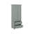 Tall Storage Cabinet With Two Drawers-811286247