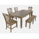 Sirmans Extendable Solid Wood Base Dining Table
