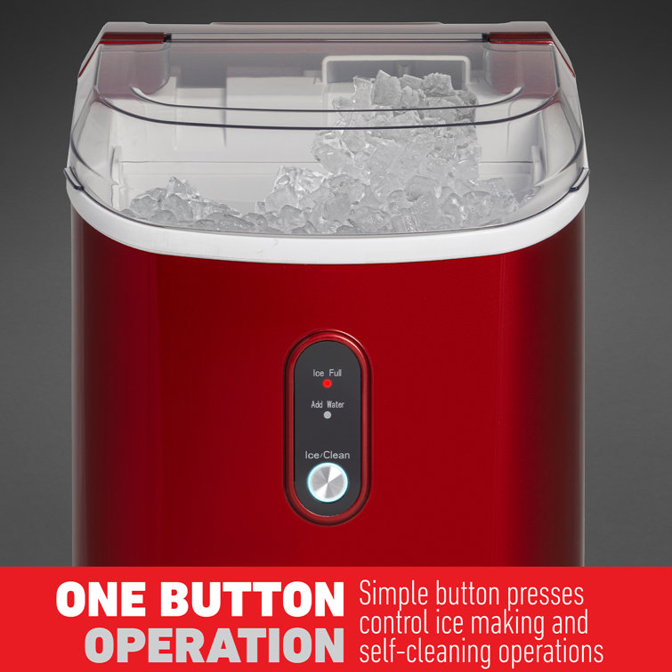 Countertop Ice Maker - One Button Operation - Automatic Self