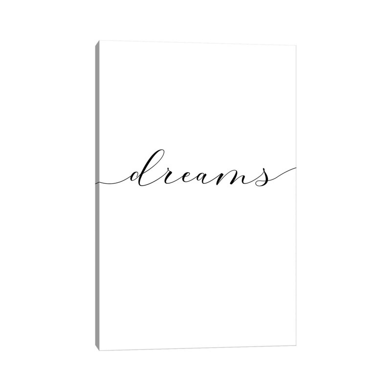 Sweet Dreams II - Print on Canvas, Wrapped Canvas, 66.04 cm H x 45.72 cm W x 1.91 cm D