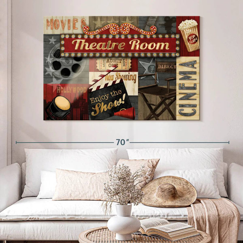 Keiraleigh Theatre Room, 34" H x 51" W