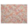 Machine Washable Indoor/Outdoor Christain ACN1328 Coral Rug