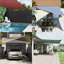 Vidaxl Sunshade Sail Oxford Fabric Triangular Shade Sail Sunscreen Canopy-126703851-126703873