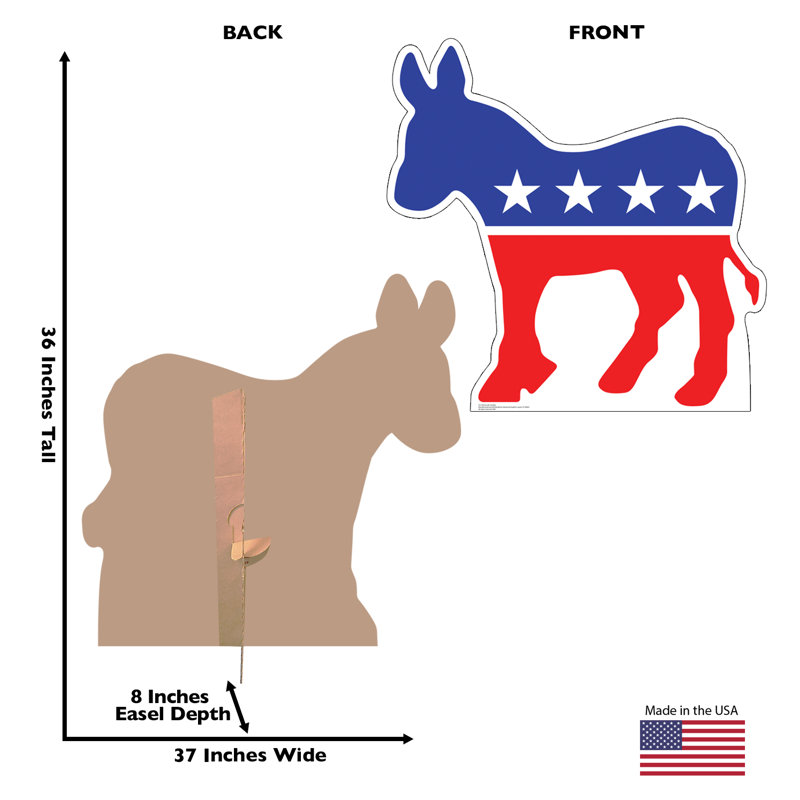 Patriotism And Politics 36'' Politicians Cardboard Standup