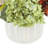 Fall Centerpiece with Hydrangeas, Heather, and Pampas