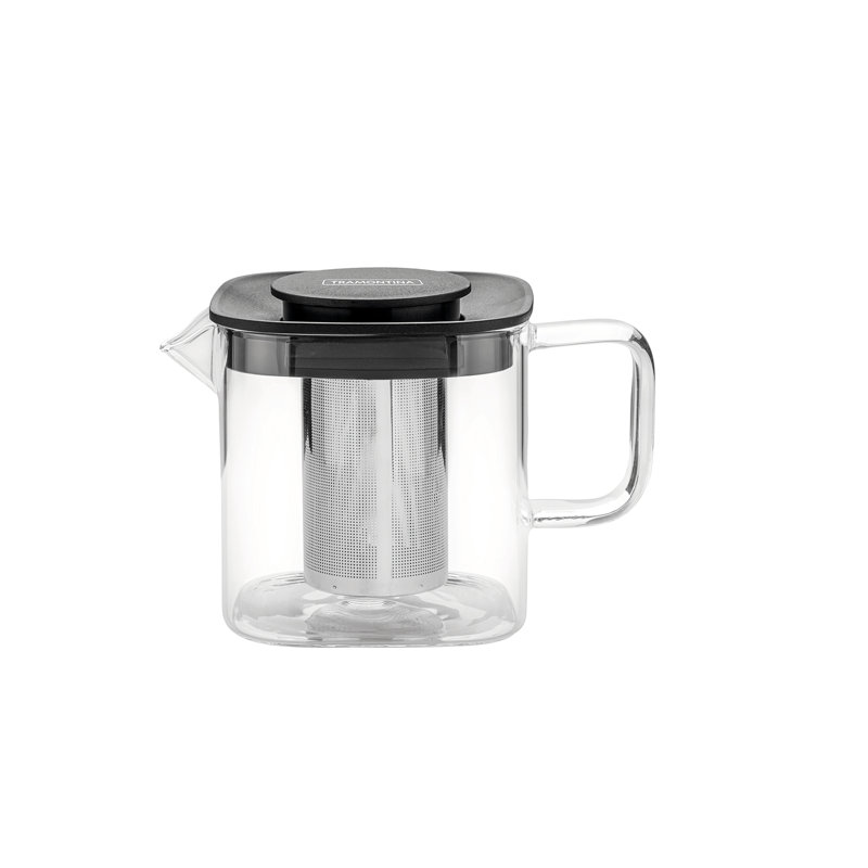 Tramontina Tea And Coffee 0.6ml Glass No Pattern Teapot