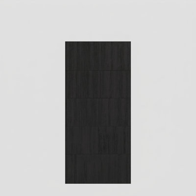 80" Quinta Slab Only Mahogany Flush Panel Door - Contemporary, Modern, Unfinished