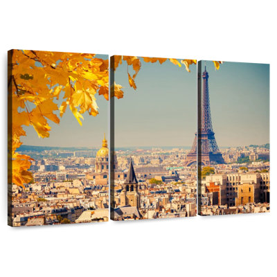 Sebbie Autumn Eiffel Tower Skyline