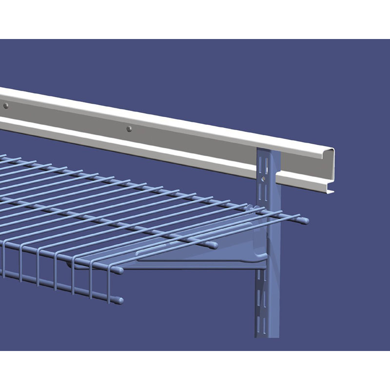 ClosetMaid ShelfTrack Hang Track Rail, 2" x 40" x 0.86", Nickel