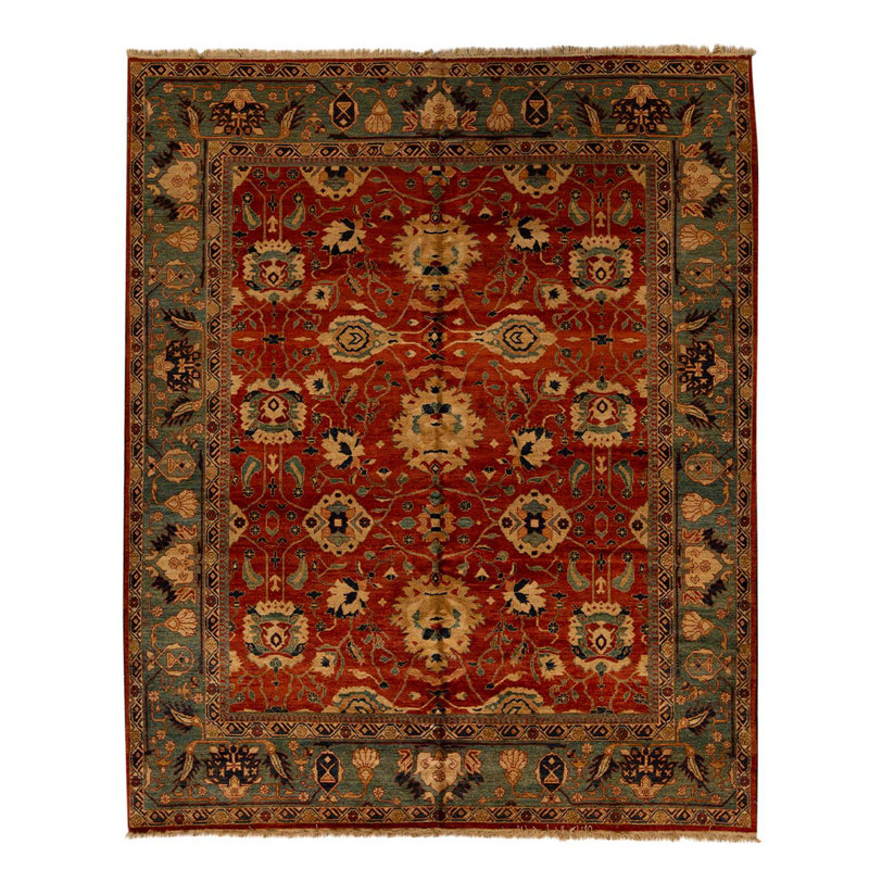 Wool Southwestern Area Rug